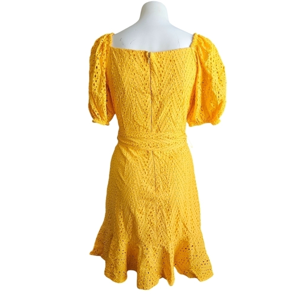 Sachin & Babi Davie Lace Mini Wrap Ruffle Dress Sz 4 NWOT Spring Easter - Picture 6 of 14